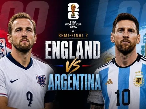 Kết quả bóng đá, tỷ số Anh vs Argentina - Bán kết World Cup 2026: Lionel Messi nhận trái đắng