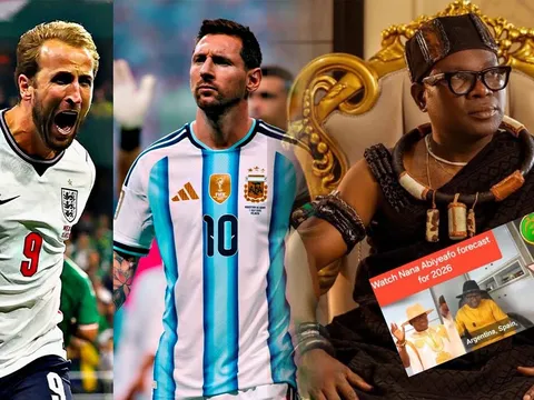 Dự đoán kết quả Anh vs Argentina, 2h ngày 16/7 - Bán kết World Cup 2026: Nhà tiên tri Ghana gây sốt