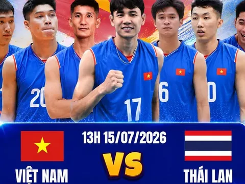 Xem TRỰC TIẾP bóng chuyền Việt Nam đấu Thái Lan ở đâu, kênh nào? Link xem bóng chuyền SEA V.Cup 2026