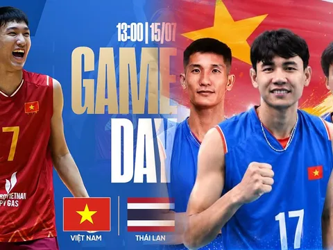TRỰC TIẾP bóng chuyền Việt Nam vs Thái Lan hôm nay 15/7- Link xem bóng chuyền SEA V.Cup 2026