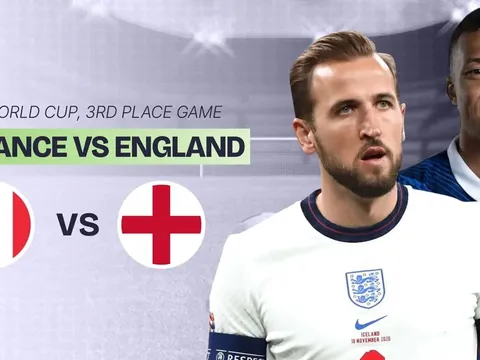 Dự đoán tỷ số Pháp vs Anh 4h ngày 19/7- Nhận định bóng đá World Cup 2026 hôm nay