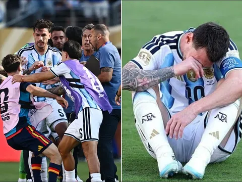 Cầu thủ Argentina và Tây Ban Nha xô xát 'cực căng' sau trận chung kết World Cup 2026