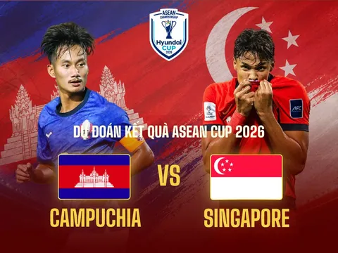Nhận định bóng đá Campuchia vs Singapore - AFF Cup 2026: Bữa tiệc bàn thắng?