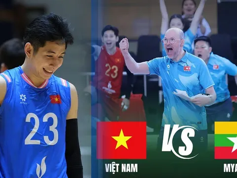 TRỰC TIẾP bóng chuyền Việt Nam vs Myanmar hôm nay 24/7 - Link xem bóng chuyền SEA V.Cup 2026