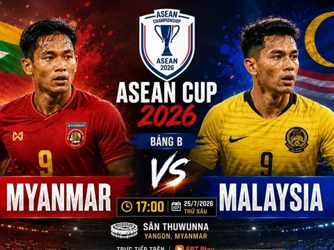 Kết quả bóng đá Myanmar vs Malaysia hôm nay 25/7- AFF Cup 2026: Địa chấn xuất hiện?