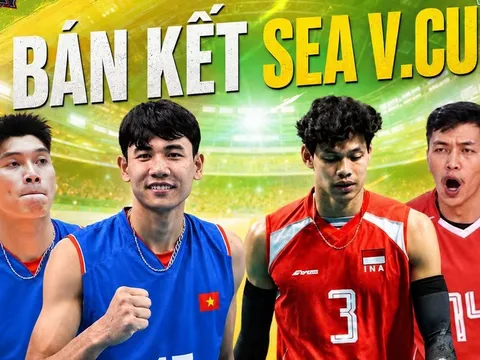Lịch thi đấu bóng chuyền SEA V.Cup 2026 hôm nay 25/7 - Link xem trực tiếp ĐT Việt Nam đấu Indonesia