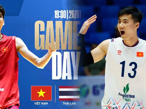 Link xem TRỰC TIẾP bóng chuyền Việt Nam đấu Thái Lan hôm nay 26/7 - Kênh phát sóng chung kết SEA V.Cup 2026
