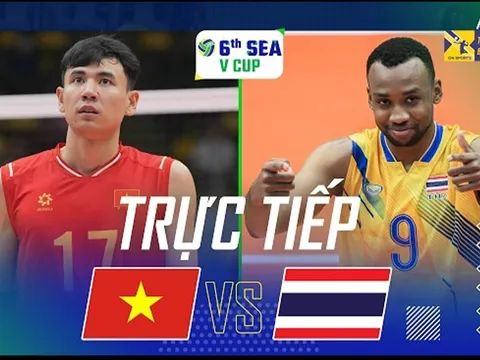 Xem TRỰC TIẾP bóng chuyền Việt Nam đấu Thái Lan ở đâu, kênh nào? Link xem chung kết SEA V.Cup 2026