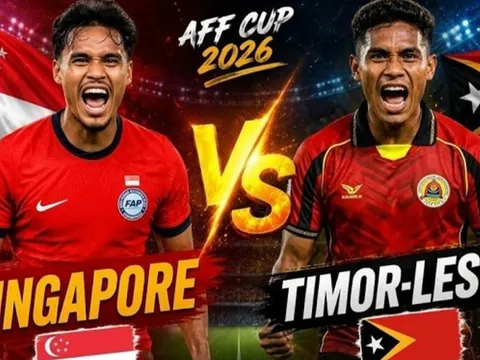 TRỰC TIẾP bóng đá Singapore vs Timor Leste, 18h00 ngày 27/7 - VTV6 trực tiếp AFF Cup 2026 mới nhất