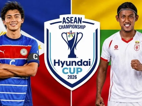 Xem trực tiếp bóng đá Philippines vs Myanmar ở đâu, kênh nào? Link xem trực tiếp AFF Cup 2026 FULLHD