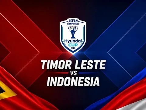 VTV trực tiếp bóng đá Timor Leste vs Indonesia  - Link xem trực tiếp AFF Cup 2026 hôm nay 31/7