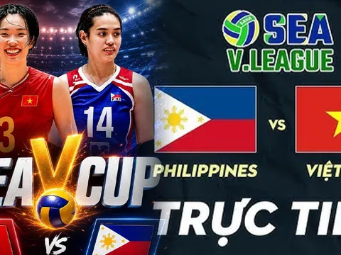 VTV6, VTV7 TRỰC TIẾP bóng chuyền Việt Nam vs Philippines hôm nay 31/7 - Link xem SEA V.Cup 2026 mới nhất
