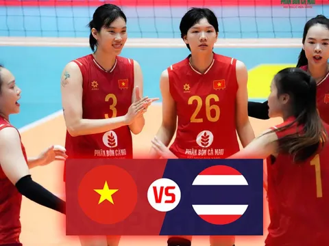 Trực tiếp bóng chuyền Việt Nam vs Thái Lan 19h ngày 2/8 - Link xem trực tiếp SEA V.Cup 2026 trên VTV