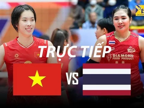 Xem trực tiếp bóng chuyền nữ Việt Nam vs Thái Lan ở đâu, kênh nào? Link xem SEA V.Cup 2026 mới nhất