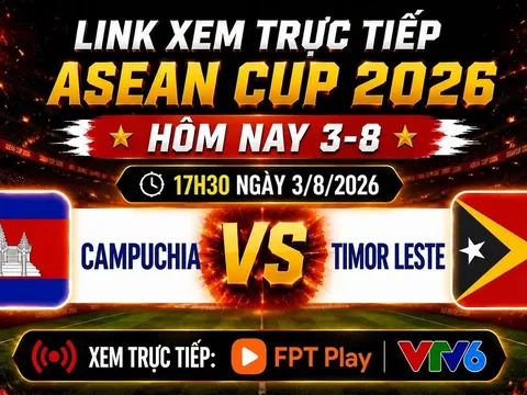Kết quả bóng đá Campuchia vs Timor Leste - Cập nhật link xem trực tiếp AFF Cup 2026 trên VTV6