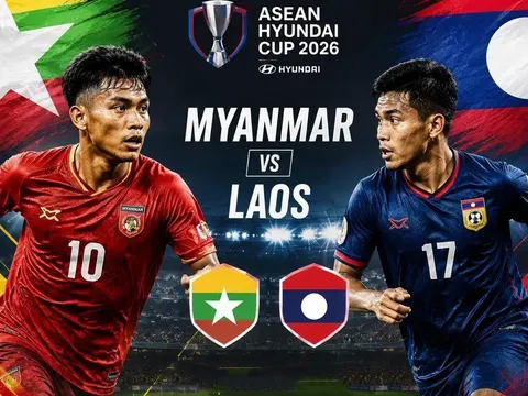 Kết quả bóng đá Myanmar vs Lào - Cập nhật link xem trực tiếp AFF Cup 2026 mới nhất.