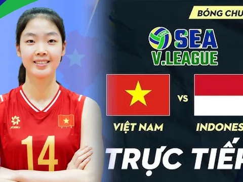 VTV6, VTVGo TRỰC TIẾP bóng chuyền Việt Nam vs Indonesia hôm nay 7/8 - Link xem SEA V.Cup 2026 mới nhất