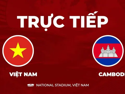 VTV6, VTVGo TRỰC TIẾP bóng đá Việt Nam vs Campuchia hôm nay 7/8 - Link xem trực tiếp AFF Cup 2026 mới nhất