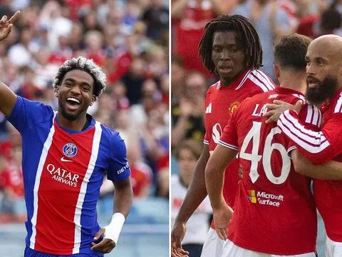 Kết quả, tỷ số MU vs PSG hôm nay 8/8 - Giao hữu hè 2026: Quỷ Đỏ khiến ĐKVĐ châu Âu toát mồ hôi