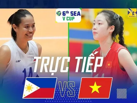 Xem trực tiếp bóng chuyền nữ Việt Nam vs Philippines ở đâu, kênh nào? Link xem SEA V.Cup 2026 mới nhất