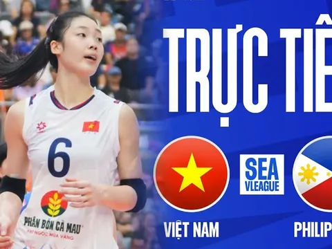 VTV6, VTVGo TRỰC TIẾP bóng chuyền Việt Nam vs Philippines hôm nay 8/8 - Link xem SEA V.Cup 2026 mới nhất