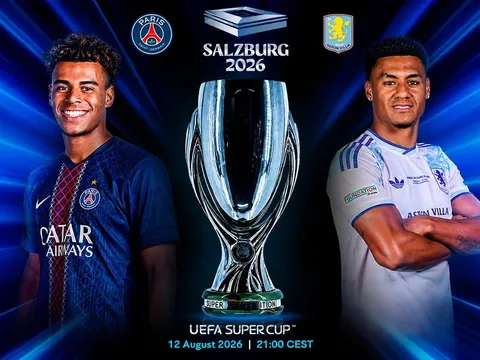 Kết quả bóng đá PSG vs Aston Villa hôm nay 13/8 - Siêu Cup châu Âu: Dembele lập kỷ lục khó tin