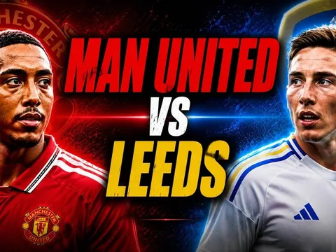 Link xem trực tiếp bóng đá MU vs Leeds 1h30 ngày 13/8 - VTV trực tiếp Man United giao hữu hè 2026?