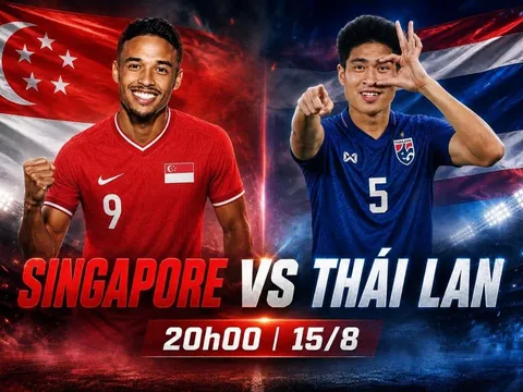 Dự đoán kết quả, tỷ số Singapore vs Thái Lan - Siêu máy tính nhận định bóng đá AFF Cup 2026 hôm nay 15/8