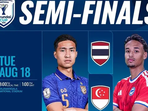 Dự đoán tỷ số ĐT Thái Lan vs ĐT Singapore - Bán kết AFF Cup 2026: CĐV Đông Nam Á chỉ thẳng kết quả