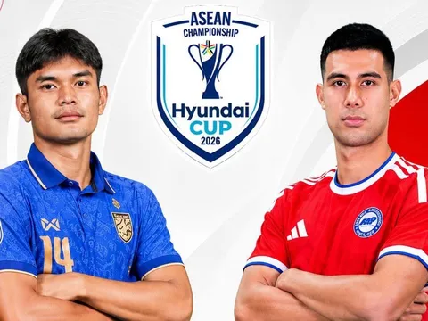 Trực tiếp bóng đá Thái Lan vs Singapore hôm nay 18/8 - Link xem trực tiếp AFF Cup 2026 trên VTV