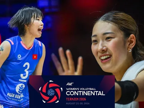 Lịch thi đấu bóng chuyền nữ châu Á 2026 hôm nay 25/8 - Kênh xem trực tiếp tuyển Việt Nam đấu Nhật Bản