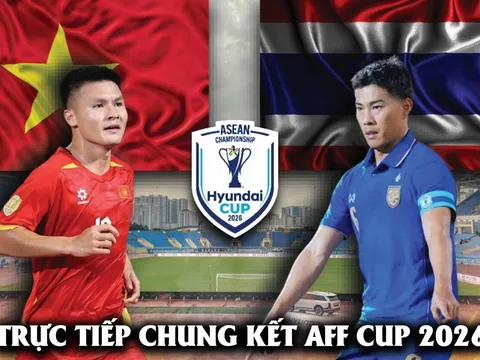 VTV3 VTVGo trực tiếp bóng đá Việt Nam vs Thái Lan 20h ngày 26/8 - Link xem trực tiếp AFF Cup 2026