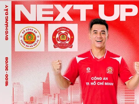 VTV6, VTVGo trực tiếp bóng đá Việt Nam hôm nay 30/8 - Link xem trực tiếp CAHN vs CA TP.HCM trên VTV