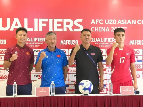 Lịch thi đấu bóng đá Việt Nam hôm nay 31/8: U20 Việt Nam đối đầu U20 Triều Tiên