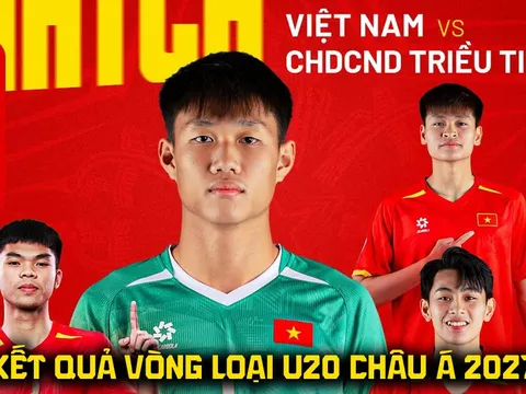 Kết quả, tỷ số U20 Việt Nam vs U20 Triều Tiên hôm nay 31/8 - VL U20 châu Á 2027: ĐT Việt Nam tạo địa chấn?