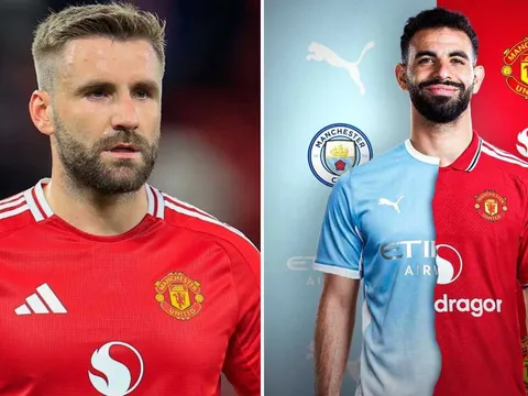 HLV Carrick gây sốc, rõ vụ Man United chiêu mộ ngôi sao Man City thay thế Luke Shaw