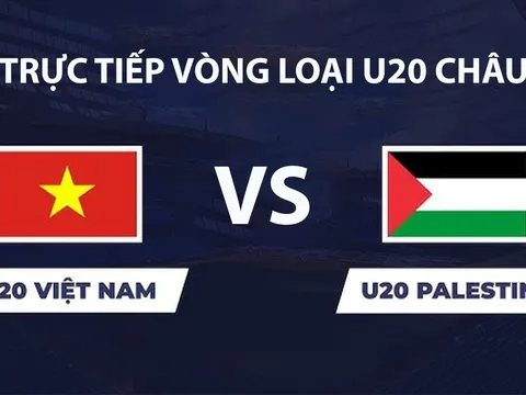 VTV6, VTV5 TRỰC TIẾP bóng đá U20 Việt Nam vs U20 Palestine hôm nay 3/9 - Link xem trực tiếp VL U20 châu Á 2027 mới nhất