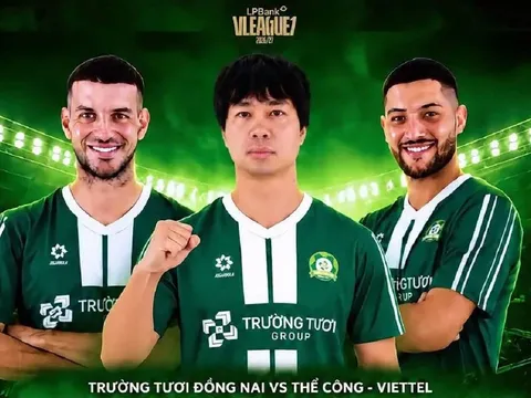 TRỰC TIẾP bóng đá Đồng Nai vs Thể Công Viettel - Link xem trực tiếp V.League hôm nay 4/9