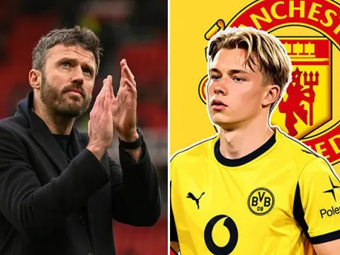 Man Utd vượt mặt Arsenal, HLV Carrick chiêu mộ 'tân binh toàn năng' từ Dortmund với giá hời?