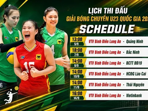VTV trực tiếp bóng chuyền nữ Binh Chủng Thông Tin BĐ19 vs VTV Bình Điền Long An - Link xem bóng chuyền U23 VĐQG 2026