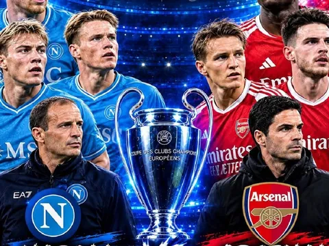 Dự đoán kết quả, tỷ số Napoli vs Arsenal - UEFA Champions League 2026/27: Siêu máy tính nhận định bóng đá hôm nay 9/9