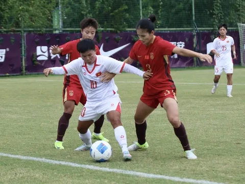 Kết quả bóng đá ĐT Việt Nam vs ĐT nữ Trung Quốc hôm nay 9/9 - Giao hữu: Chênh lệch đẳng cấp