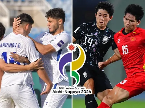 Lịch thi đấu bóng đá nam ASIAD 2026: Tuyển U23 Việt Nam đại chiến Uzbekistan khi nào?