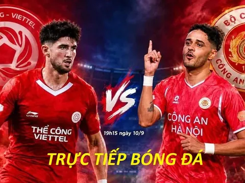VTV6 trực tiếp bóng đá Thể Công Viettel vs CAHN - Link xem trực tiếp V.League trên VTV