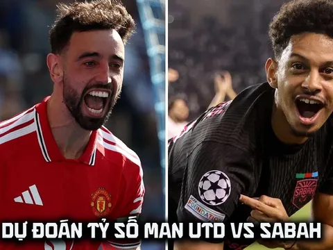 Dự đoán tỷ số MU vs Sabah 2h ngày 11/9 - Nhận định bóng đá Cúp C1 hôm nay: Chênh lệch đẳng cấp?