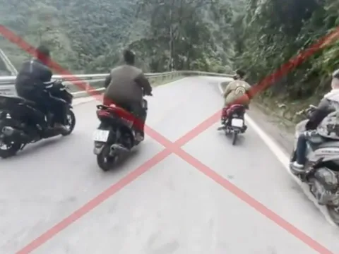 Clip 37 giây trên VNeTraffic lộ nhóm thanh thiếu niên đi xe máy vi phạm, bị xử phạt gần 23 triệu đồng
