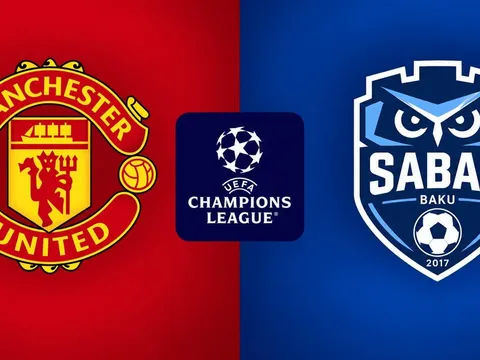 TV360 trực tiếp bóng đá Man Utd vs Sabah 2h ngày 11/9 - Link xem trực tiếp Cúp C1 hôm nay