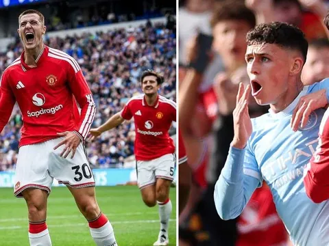 Kết quả bóng đá Man Utd vs Man City hôm nay 13/9 - Ngoại hạng Anh: Thế trận nghẹt thở