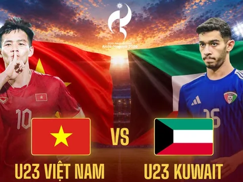 VTV trực tiếp bóng đá nam ASIAD 2026 - Link xem trực tiếp U23 Việt Nam vs U23 Kuwait hôm nay 15/9