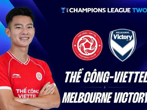 VTV trực tiếp bóng đá Việt Nam hôm nay 16/9 - Link xem trực tiếp Thể Công Viettel vs Melbourne Victory